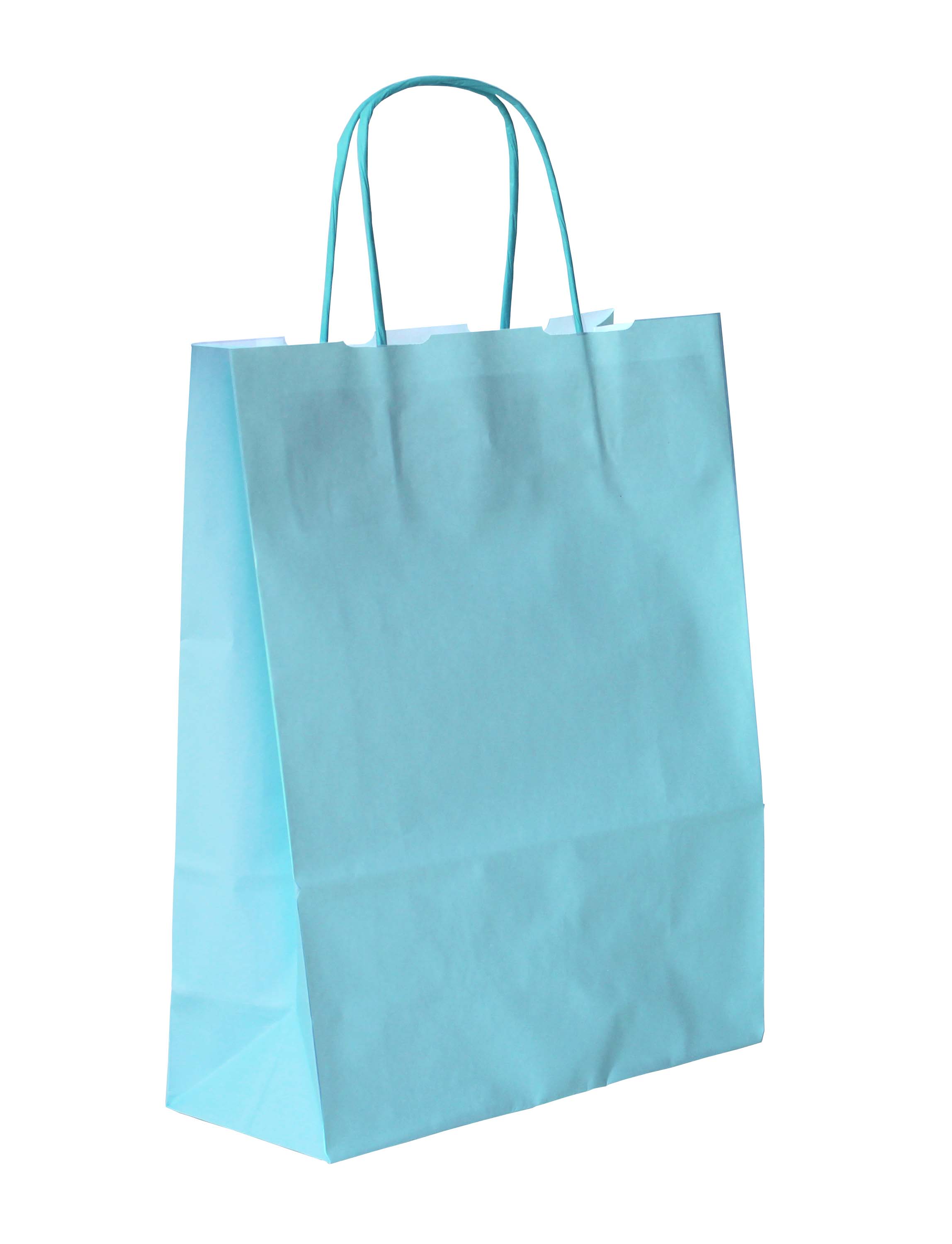 Papiertasche VERONA, Farbe hellblau